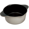 Кастрюля THERMOS TFP-W24 DBR 24 см 4.0L из алюминиевого сплава со стеклянной крышкой 750010