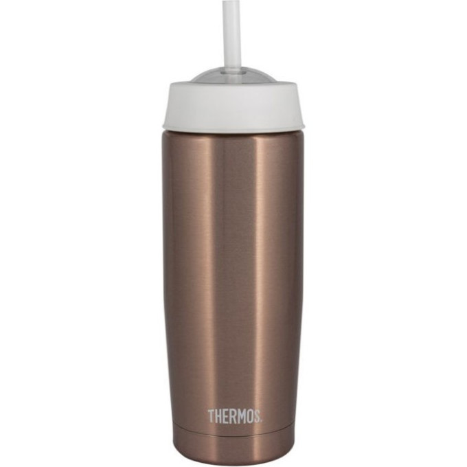 Термостакан Thermos TS-403, 0,47 л, кофейный/белый 115756